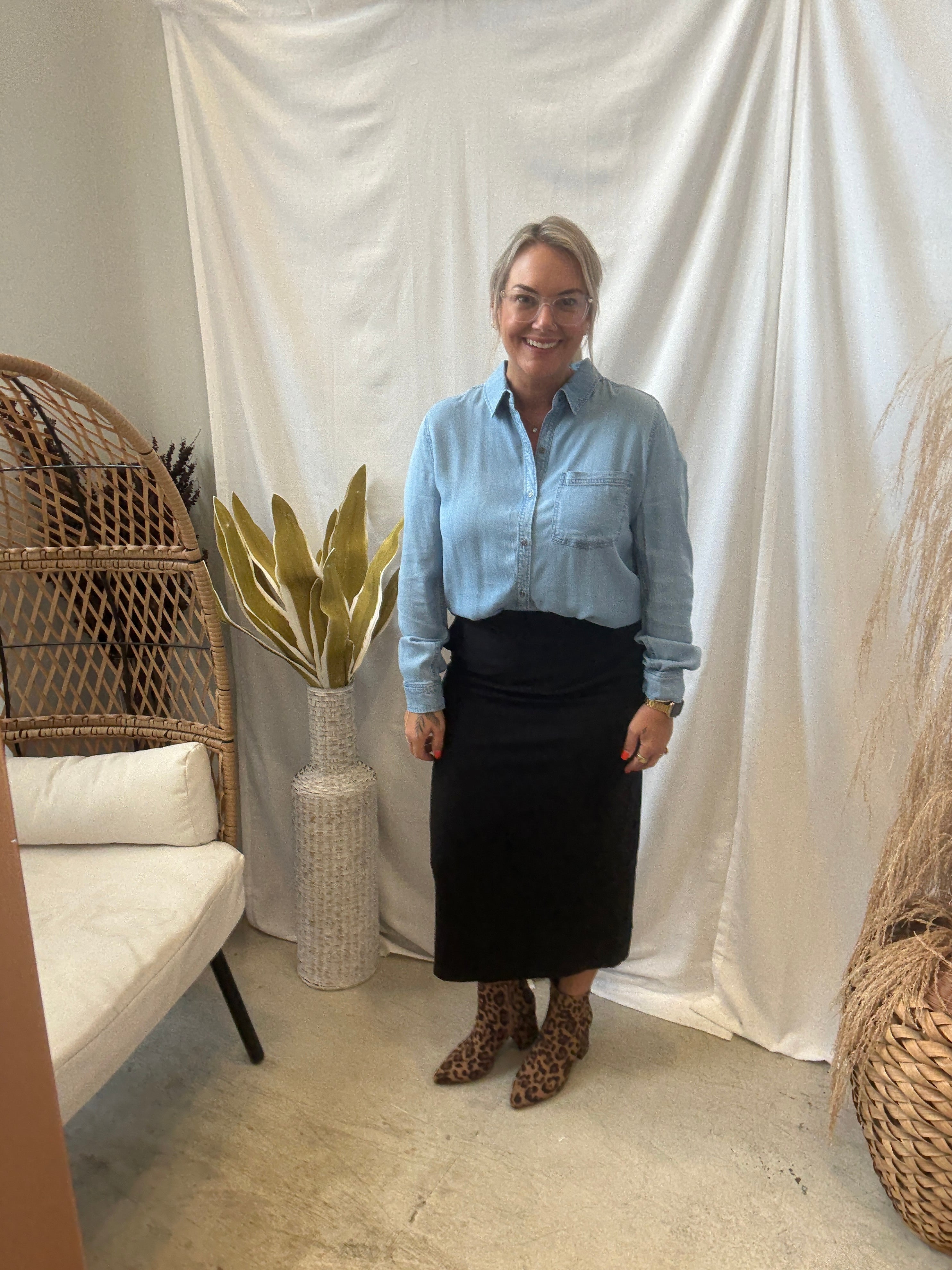 The Perfect Maxi Skirt-Black